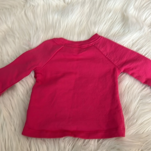 Child of Mine  Pink Little Sister Rainbow Sweatshirt & Pants Size 0-3 Months - Picture 4 of 8